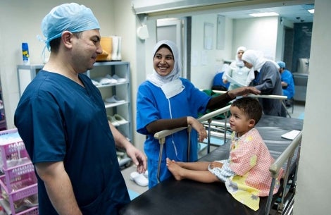 Smile Train partners in Egypt