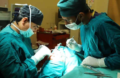 Cleft surgery